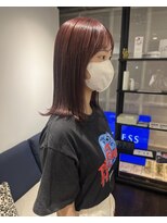 トレス(TRESS)&nbsp;ミディアム！ブリーチカラーで抜け感を◎