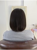 透明感カラー◎オリーブグレージュ