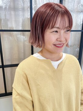 オルガン(Organ) ラベンダーピンク×ミニボブ