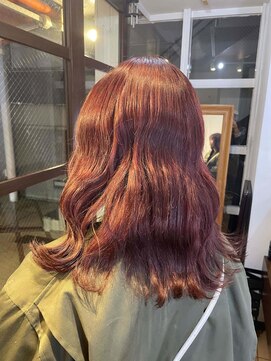 カラープロデュースバイアルバ(color produce byALBA) レッドカラー