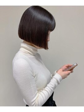 ナループロア ルームー(Nalu pu loa ROOMOO) ゆるまきタッセルカット/タッセルカット/タンバルモリ/韓国ボブ