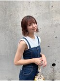 パーマ/切りっぱなしボブ/大人ガーリー/ミニボブ/ショートボブ