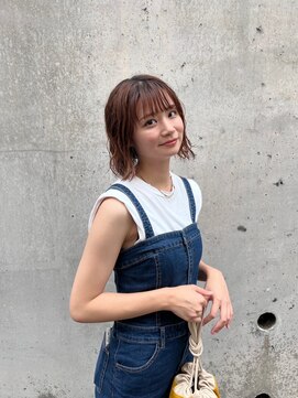 アトリエ エス atelier es HAIRDESIGN パーマ/切りっぱなしボブ/大人ガーリー/ミニボブ/ショートボブ