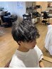 『10秒でスタイリング完成』　カット＋シャドウパーマ　11000円