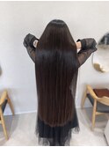 ロングヘア髪質改善