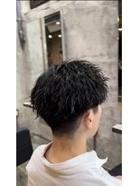 カーニー 上野(kearny)&nbsp;ソフトツイストパーマツイストスパイラルパーマメンズショート