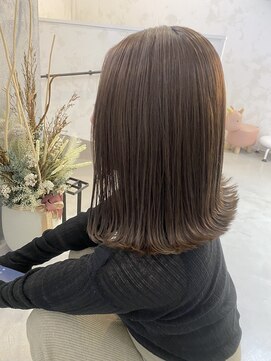 プルメリアドット(Plumeria.) オリーブブラウン