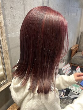 ブリッツバイレボ 船橋(BLITZ by REVO) ボルドーカラー/ブリーチなしダブルカラー