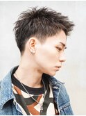 モヒカンショート/ニュアンスパーマ[下北沢/men's]