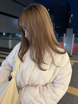 シキ オルガン 大宮(siki ORGAN) ハーフブリーチでフォギーベージュ