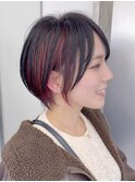 前髪カタログ/イメチェンスタイル／ウェーブパーマ/こなれミディ