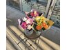 【お花で特別な1日を】カット＋ヘッドスパ＋花束