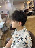 30代　スウィングパーマ
