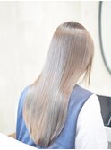 【髪質改善×酸性ストレート】湿気に負けないサラサラ髪へ