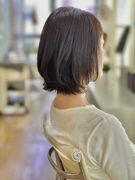 トランクサロンカッパード 大人くびれボブ＋オーガニックカラー＋水素トリートメント