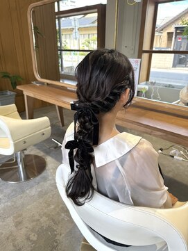 フラム(fulam) 編み下ろしヘア