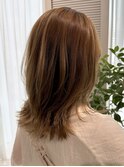 くびれミディアム/鎖骨ミディアム/表参道レイヤーカット