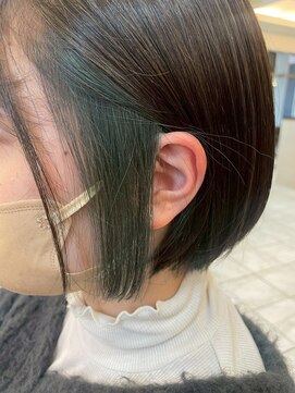 ルページ 千葉(lpage) 髪質改善/顔周りレイヤーカット/グレージュ[千葉/千葉駅]