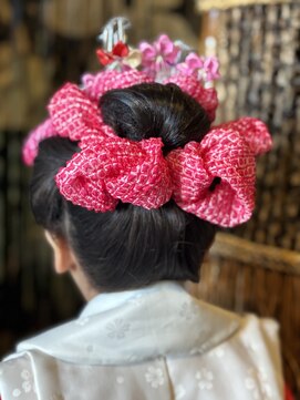 七五三ヘアセット