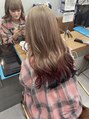 アンダーバーホワイト 京橋店(_WHITE) ハイトーンや、デザインカラーも得意です!ぜひお任せください!