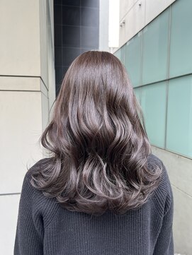 ティエラ 原宿 表参道(Tierra) 【小宮涼太】イルミナカラーで叶うラベンダーグレージュ