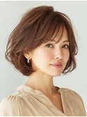 クラゲヘアー/小顔/ココアベージュ/オリーブグレー/川西