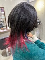 ダンク(DUNK)&nbsp;マッシュウルフ×インナーカラー