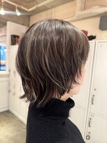 テラス 銀座(terrace)&nbsp;ハイライト/白髪ぼかし/ベージュ/ショート/30代/40代/銀座