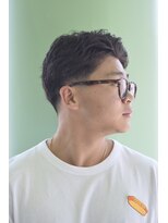 にもう 神戸三宮&nbsp;テーパーフェード　アップバング