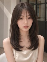 ユーフォリア 青山(Euphoria)&nbsp;大人美人艶カラー小顔カット透明感ロング