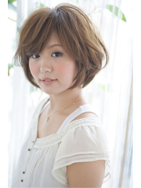 ☆ふんわりシフォンボブ☆【hair salon links.】03-5985-4850