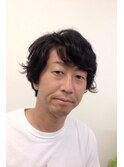 ナチュラルランダムパーマ