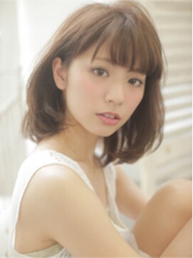 エルオーケー ラックスビー(L.O.K LUXBE) 内巻きワンカール・ボブ・ミディアム