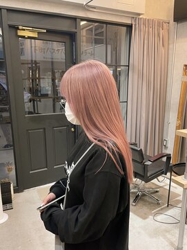 アソビ(Asobi) 【ブリーチ2回】ベイビーピンク