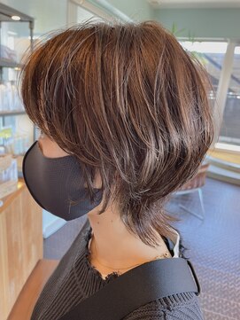 ヘアラウンジ アングゥ(hair lounge ungu) マッシュウルフ