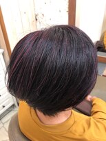 ルームガーデン 小田急相模原(RoomGarden)&nbsp;【白髪染め】ピンクのヘアーマニキュア