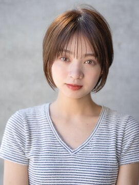 エインアンリー 表参道(AIN.ANLY.) 前髪あり大人ショートボブ20代30代40代【AIN.表参道】川原大地