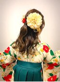 ーKITSUKEーby actif　2022年卒業袴の着付けヘアセット名駅３分