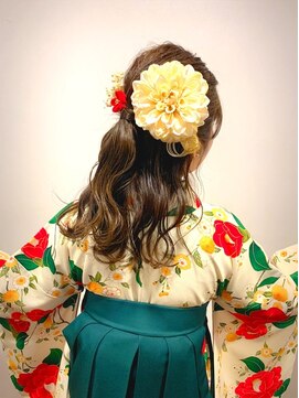 アクティフ(actif) ーKITSUKEーby actif 2022年卒業袴の着付けヘアセット名駅3分