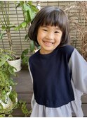 【hair salon W】キッズボブ