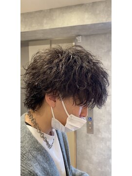 レイズ 名古屋(RAYS) 波巻きツイストスパイラルパーマ無造作マッシュウルフ