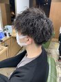 ロッソ ヘアアンドスパ 獨協大学前店(Rosso Hair&SPA) 束感ピンパーマで無造作感が出せます！！