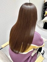 ジーナ セントラル銀座(Zina)&nbsp;ツヤ髪＊髪質改善＊ナチュラルブラウン【ZinaCENTRAL】