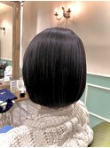 ラベンダーベージュ　サラ艶ボブ