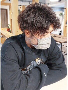 リット 甲府平和通り店(LIT) ナチュラル波巻きパーマ