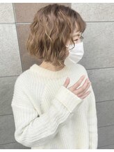 リールヘアー 大野城店(rire hair) ゆるふわボブ