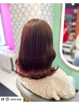 ルフレ 新宿本店1st(Reflet) お客様カタログ#新宿髪質改善ブリーチハイトーンエクステ韓国