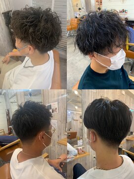 ロア ヘアーコーディネート 三条烏丸店(LoRE hair coordinate) メンズパーマ/メンズカット