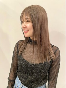 シータ(sheta) 【sheta/小林】グレージュ　ダブルカラー