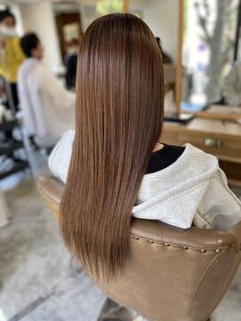 フツーロ 栄(FUTURO) プルエクステ　エクステ　ベージュカラー